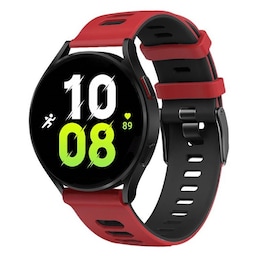 Twin Sport Armband Samsung Galaxy Watch 5 (44mm)- Rød/sort