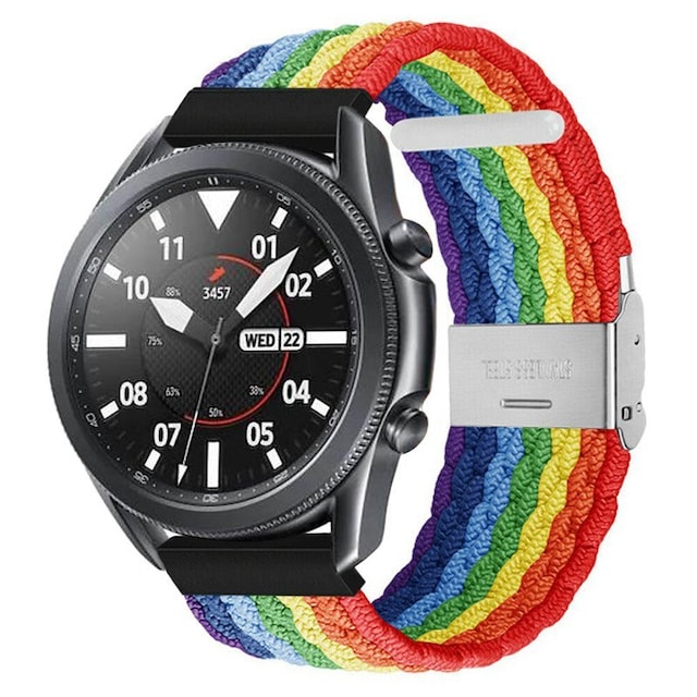 Flettet Elastik Armbånd Samsung Galaxy Watch 3 (45mm) - Pride