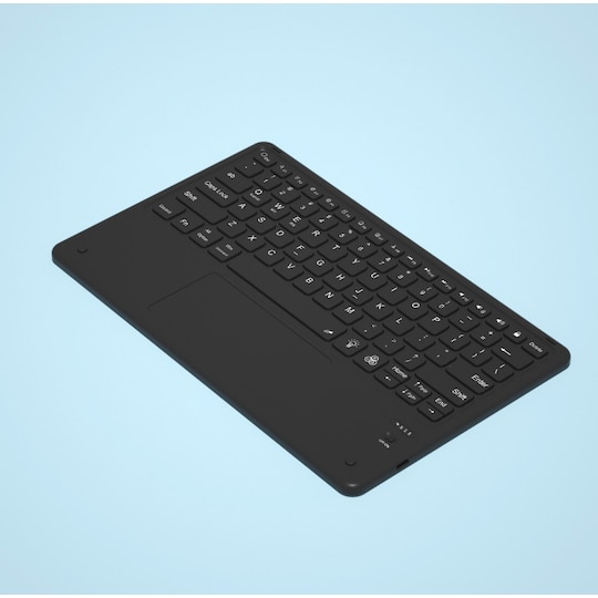 Mini trådløst Bluetooth-tastatur med touchpad | Elgiganten