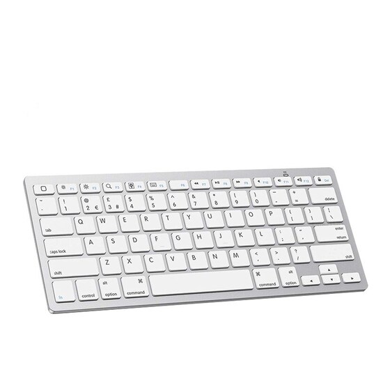 Bluetooth Single-mode tastatur engelsk version hvid | Elgiganten