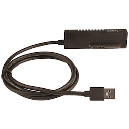 StarTech.com SATA till USB-kabel - USB 3.1 (10 Gbit/s) - UASP, Svart, Aktivitet,