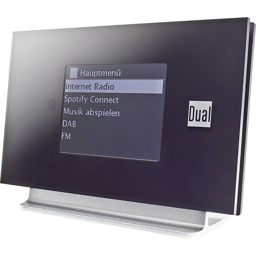 Internet radio-adapter Dual IR 3A DAB+, FM DLNA-kompatibel, Spotify Sort,  Sølv | Elgiganten