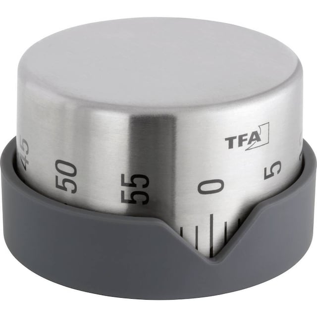 TFA Dostmann Dot Timer Rustfrit stål mekanisk