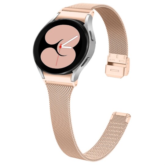 Urrem til Samsung Galaxy Watch 4 Slim Rustfrit Stål Rose Guld | Elgiganten