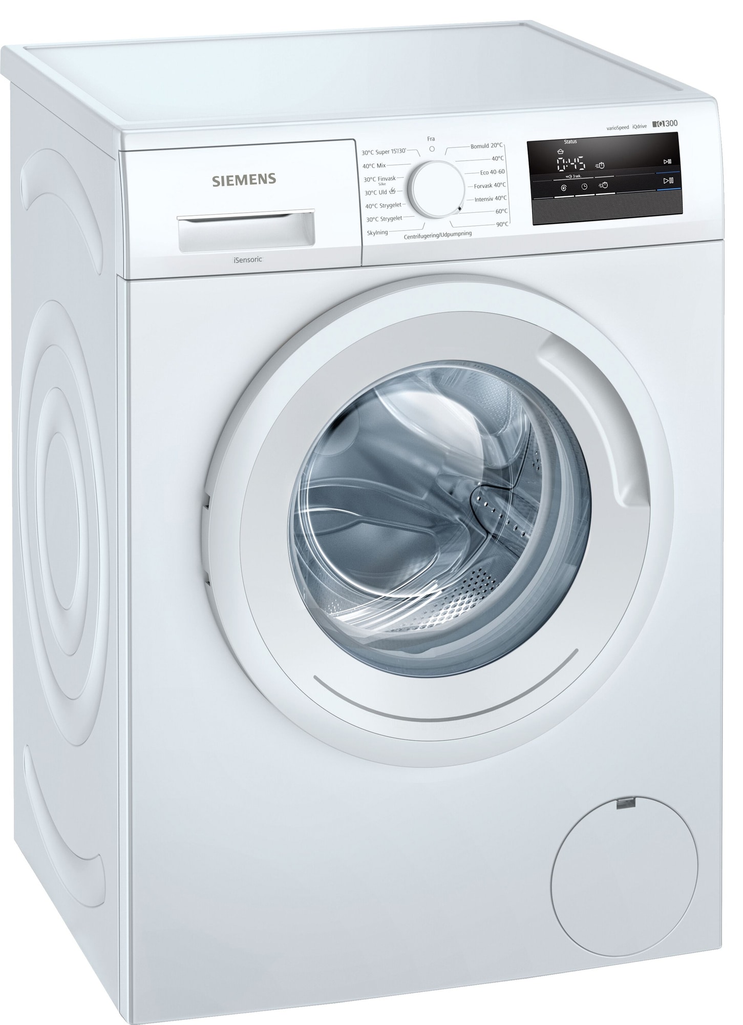 by verden fysiker Siemens iQ300 vaskemaskine WM14N02LDN | Elgiganten