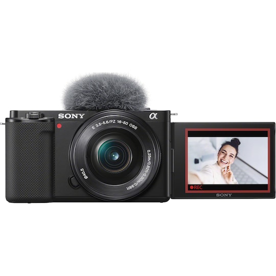 Sony digital vlogging-kamera ZV-E10L | Elgiganten
