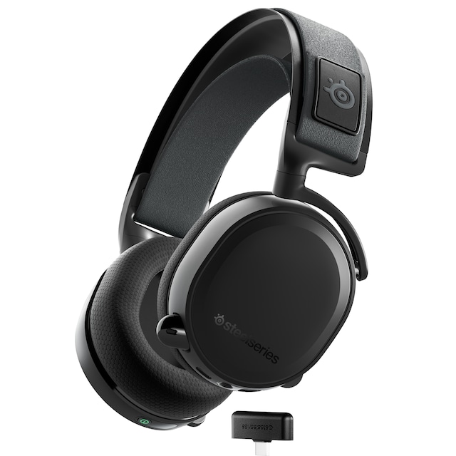 SteelSeries Arctis 7 Plus Wireless gaming headset (sort)