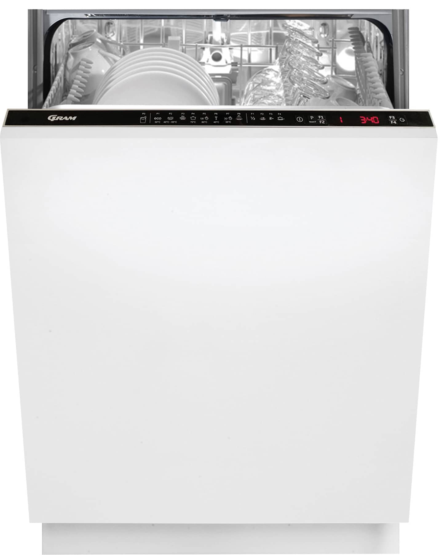 Gram opvaskemaskine OMI6238T1 fuldintegreret | Elgiganten
