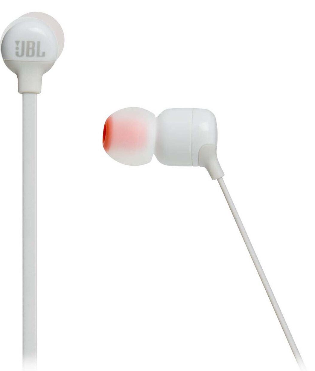 JBL in-ear trådløse høretelefoner T110 (hvide) | Elgiganten