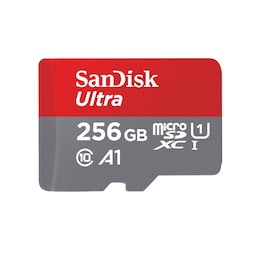 SanDisk Ultra® 256GB microSDXC™ UHS-I kort