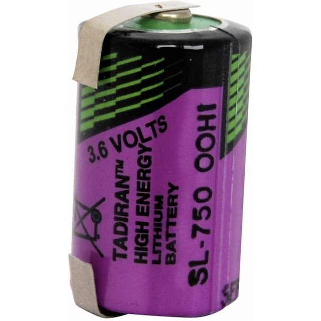 Tadiran Batteries SL 750 T Special-batterier 1/2 AA