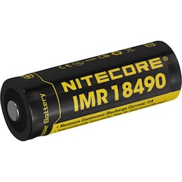 NiteCore 18490IMR Special-batteri 18490 Litium 3.7 V 1100 mAh