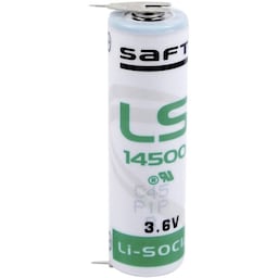 Saft LS 14500 2PF Special-batterier R6 (AA) U-loddeben