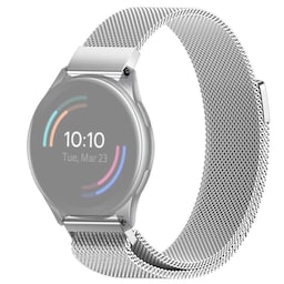 SKALO Milanese Loop til OnePlus Watch - Sølv