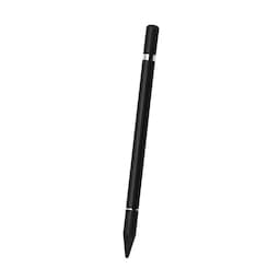 2 i 1 Stylus pen med skrivefunktion sort
