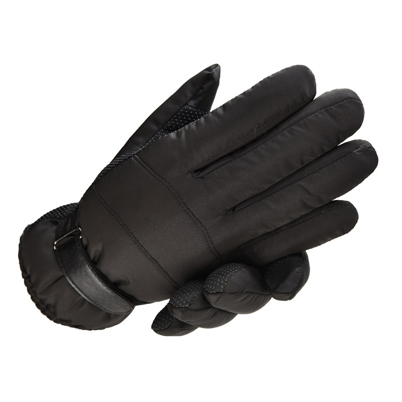 Varme vinterhandsker med touchscreen-fingre til mænd 1 par Sort | Elgiganten