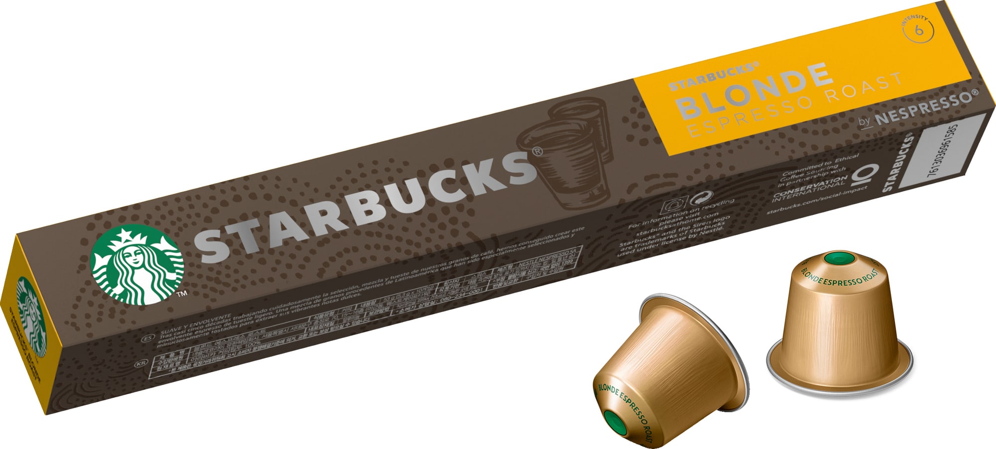 Starbucks by Nespresso Blonde espressokapsler ST12429083 | Elgiganten