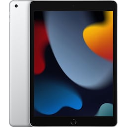 iPad 10,2" (2021) 256 GB 4G LTE (sølv)