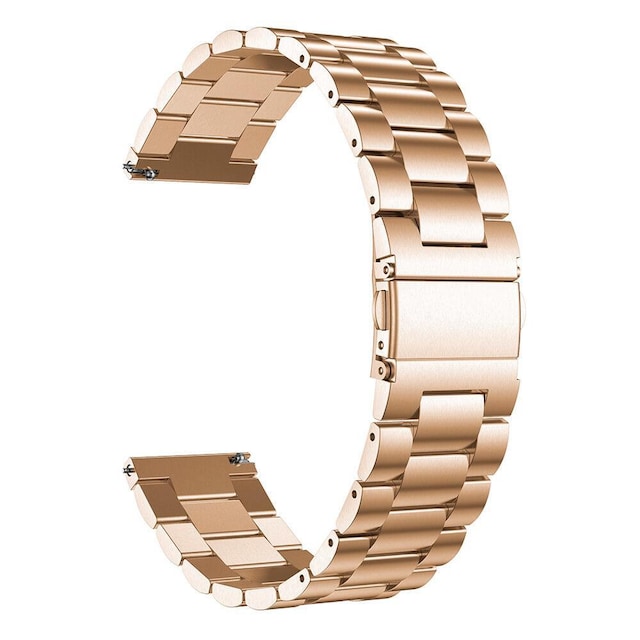 SKALO Link armbånd til Huawei Watch Gt 2 42mm - Rosa guld