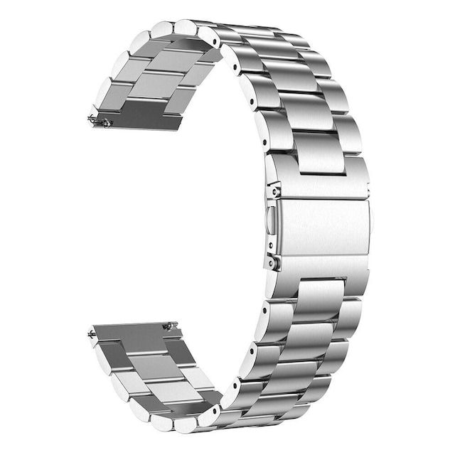 SKALO Link armbånd til Xiaomi Watch S1 / S1 Active - Sølv