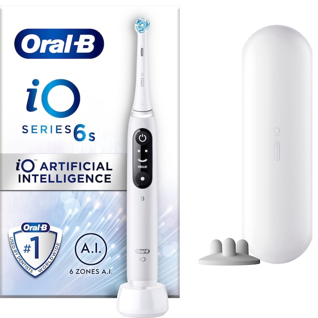 Oral-B iO 6s elektrisk tandbørste 427407 (hvid)