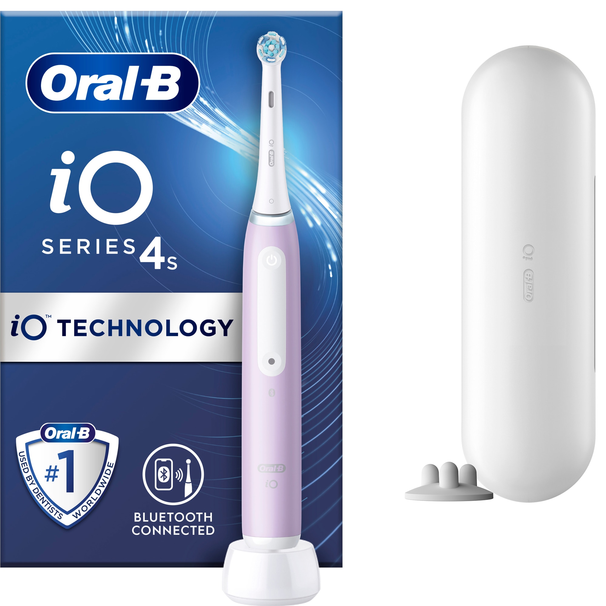 Oral-B iO 4s tandbørste 414889 (lavender) | Elgiganten