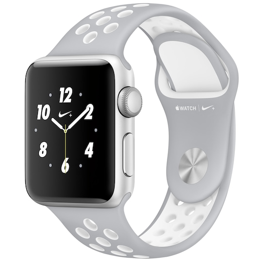 Apple Watch Series 2 Nike+ 38 mm (sølv alu/hvid) | Elgiganten