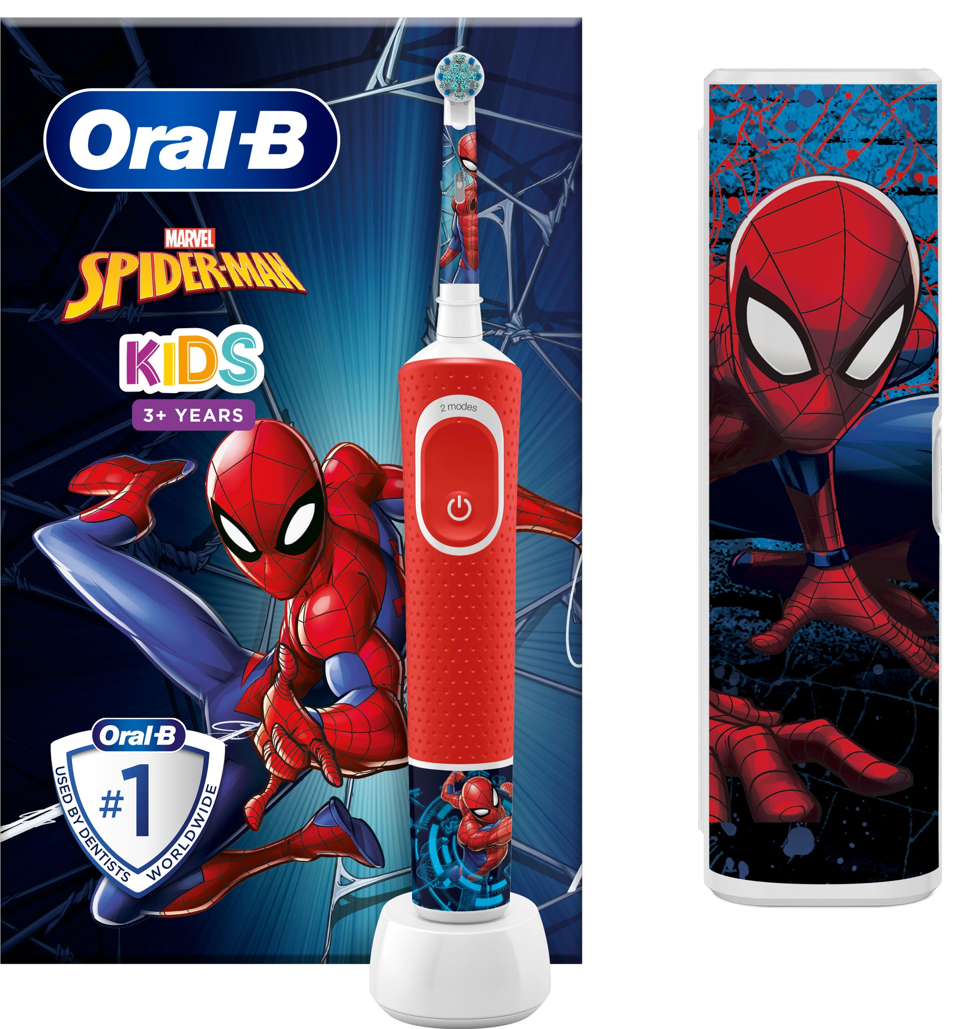 Oral-B Vitality Kids Spiderman elektrisk tandbørste til børn 419686 |  Elgiganten