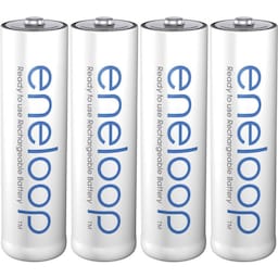 Genopladeligt AA-batteri NiMH 4 stk Panasonic eneloop