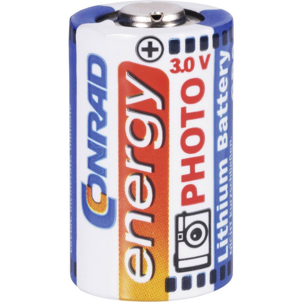 Conrad energy CR2 CR 2 Fotobatteri Lithium 800 mAh 3 V 1 stk | Elgiganten