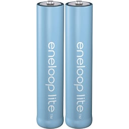 Panasonic eneloop Lite HR03 Genopladeligt AAA-batteri NiMH 550 mAh 1.2 V 2 stk