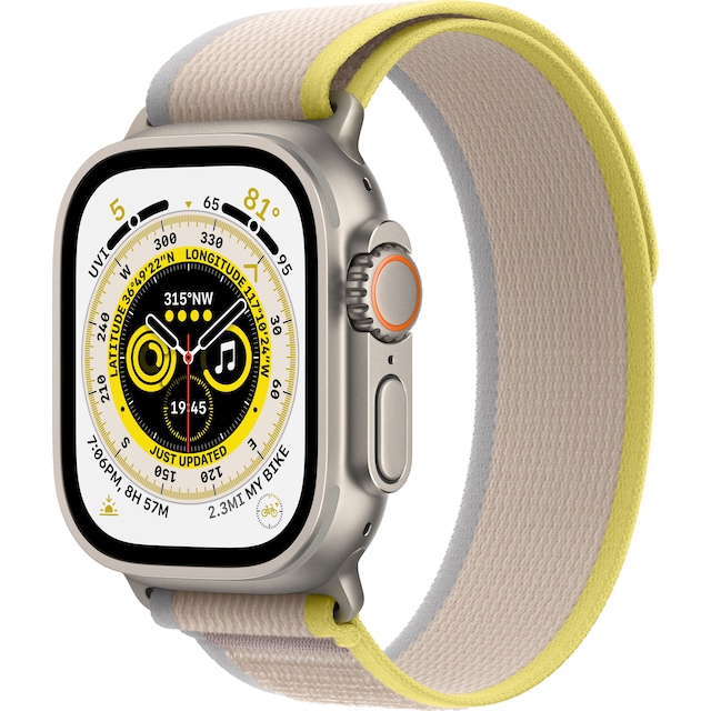 Apple Watch Ultra 49mm GPS+CEL Titanium M/L (Yellow/Beige / Trail Loop)
