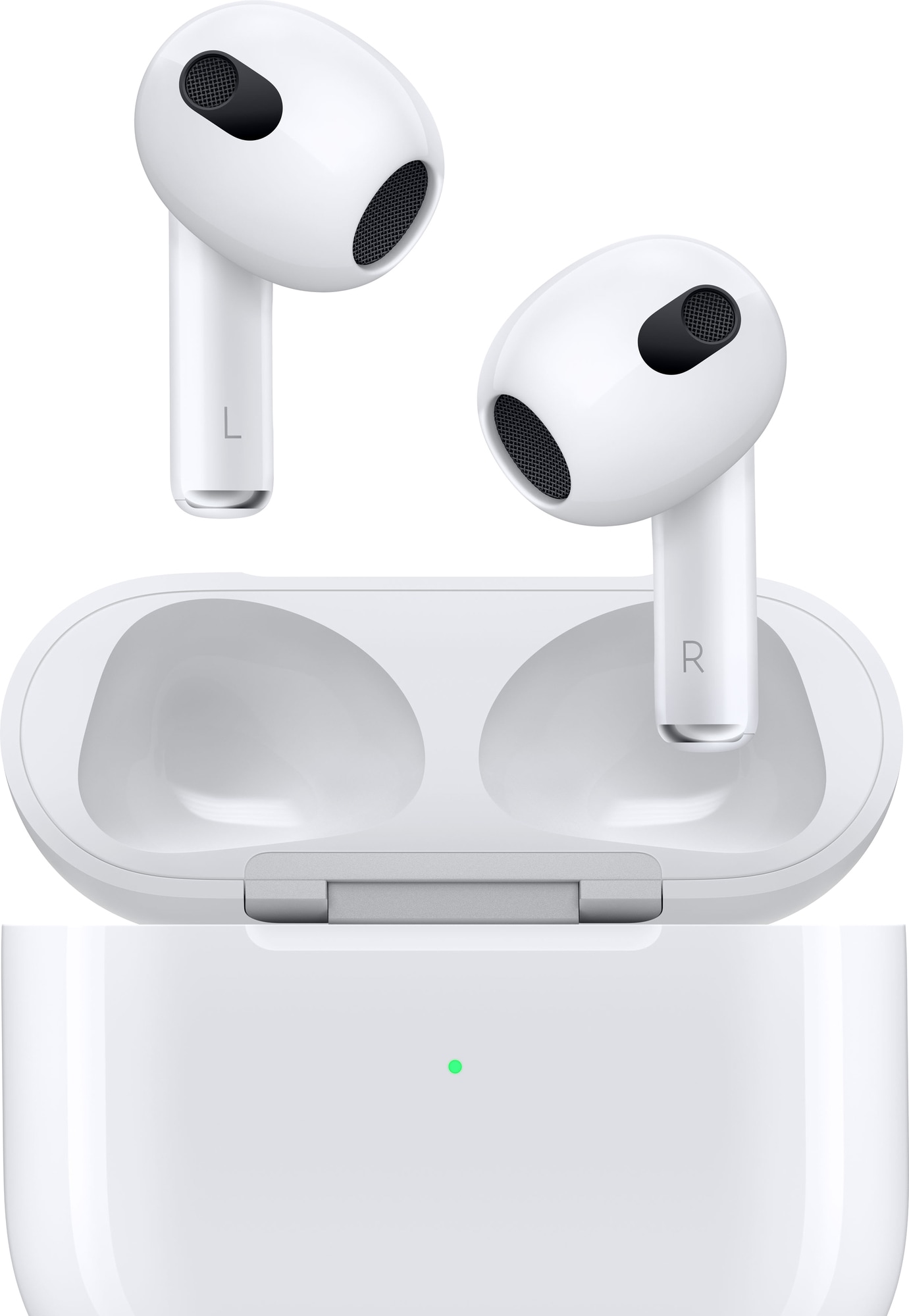 Apple AirPods 3rd gen (2022) trådløse høretelefoner med Lightning-etui |  Elgiganten