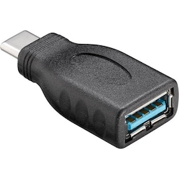 Goobay USB-Adapter USB-A 3.0 til USB-C - Sort