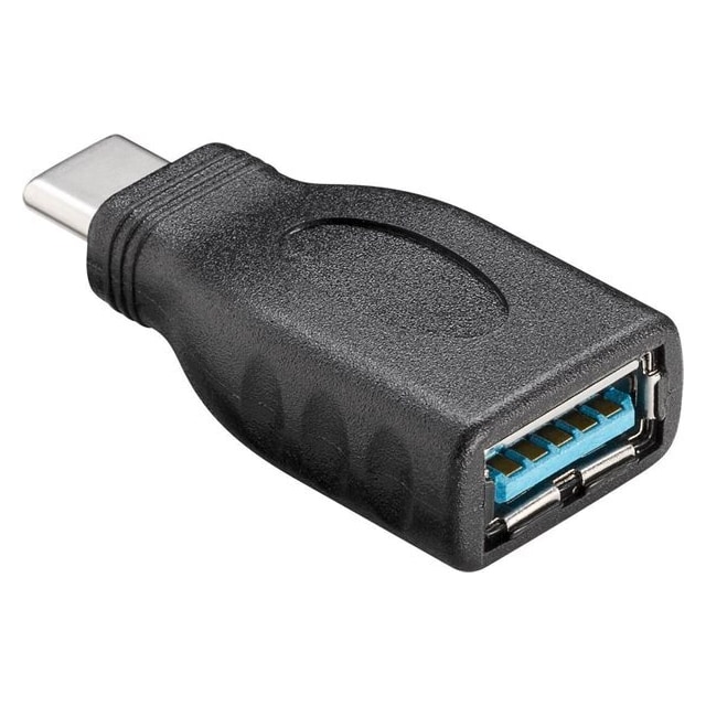 Goobay USB-Adapter USB-A 3.0 til USB-C - Sort