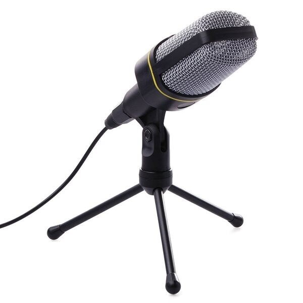 Mikrofon med 3.5mm kontakt - Sort | Elgiganten