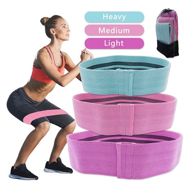 Yoga Strechband - 3-pack