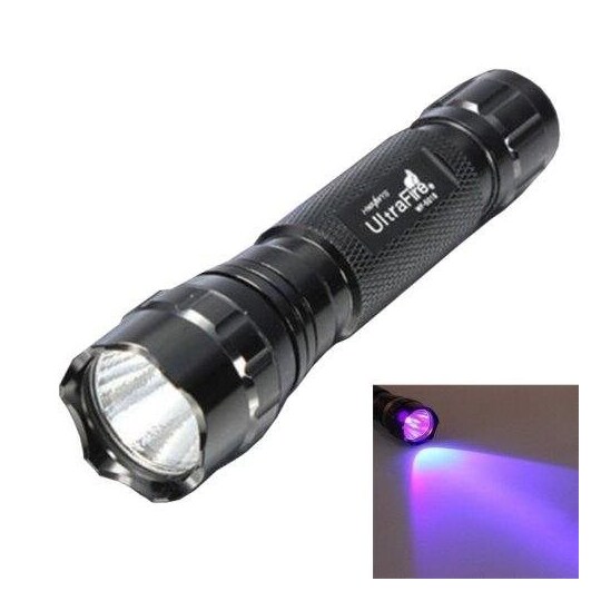 Lommelygte UV CREE-XPE 600 lm 5-Mode - Lilla Lys | Elgiganten