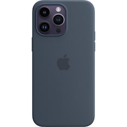 iPhone 14 Pro silikone-etui med MagSafe (Storm Blue)