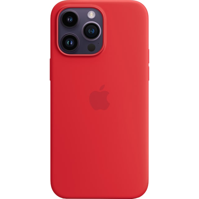iPhone 14 Pro Max silikone-etui med MagSafe (rød)