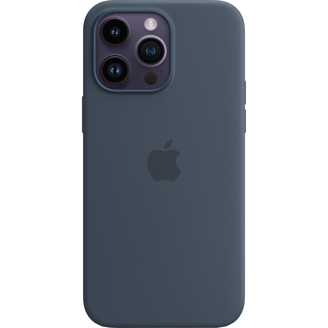iPhone 14 Pro Max silikone-etui med MagSafe (Storm Blue)