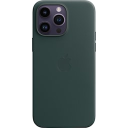 iPhone 14 Pro Max Leather etui med MagSafe (Forest Green)