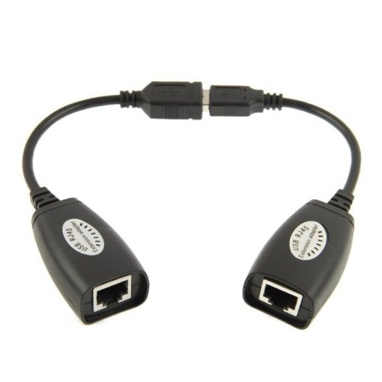 USB forlænger 50m RJ45 Extender | Elgiganten
