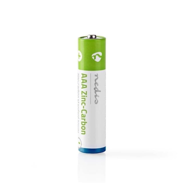 Zink/kulstof-batteri, AAA | 1,5 V | 4 stk.