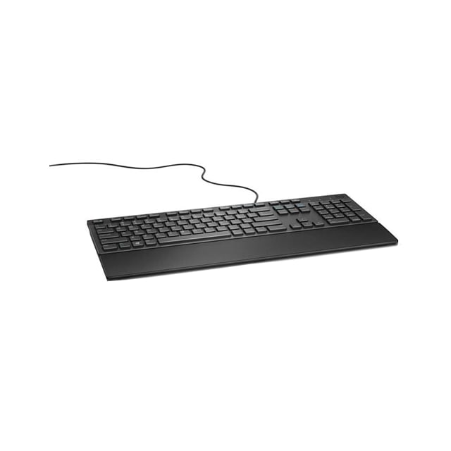 DELL KB216, Full-size (100%), Ledningsført, USB, Membran, QWERTY, Sort