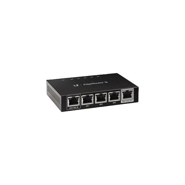 Ubiquiti EdgeRouter X, 5-Ports, Gigabit, Passive PoE, black