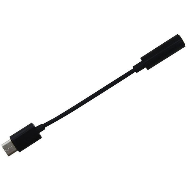 Adapter USB-C til 3,5 mm, Sort