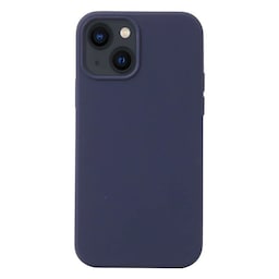 Liquid silikone cover Apple iPhone 14 Plus - Mørkeblå