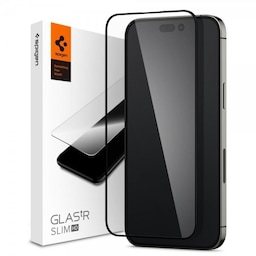 Spigen iPhone 14 Pro Max Skærmbeskytter GLAS.tR Slim FC