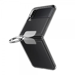 Spigen Samsung Galaxy Z Flip 4 Cover Thin Fit Ring My Sketch Crystal Clear